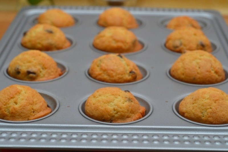 Маффины с шоколадными чипсами Маффины с шоколадными чипсами