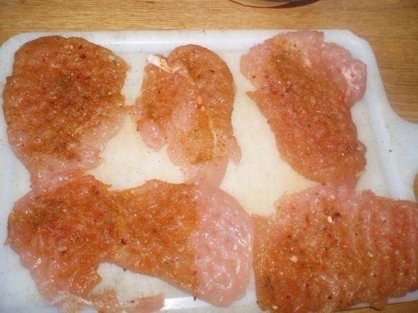 Куриная отбивная в картофельной панировке Куриная отбивная в картофельной панировке