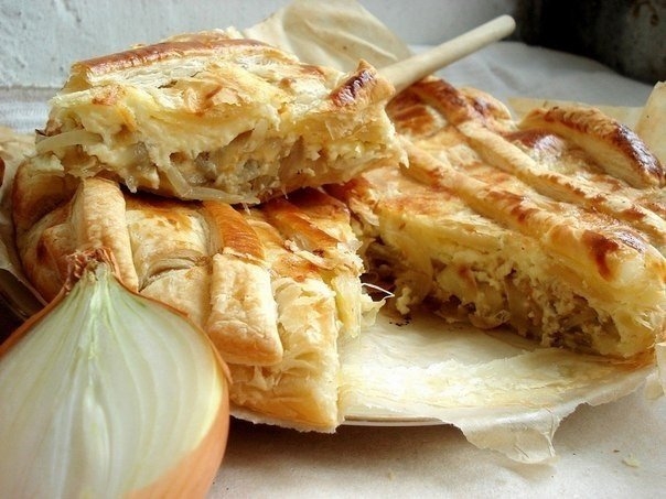 Луковый пирог / Onion Pie