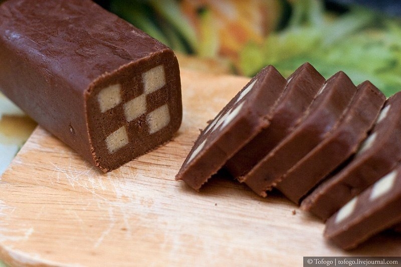 Шахматное печенье Шахматное печенье