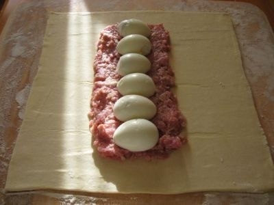 Мясной рулет в тесте по-домашнему Мясной рулет в тесте по-домашнему