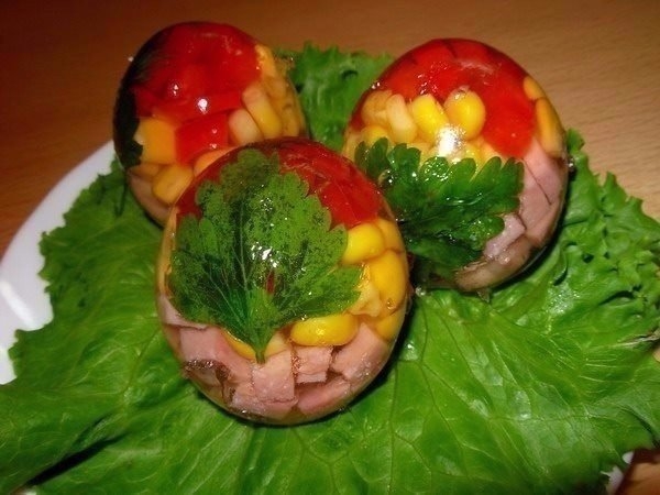 Заливные яйца Заливные яйца