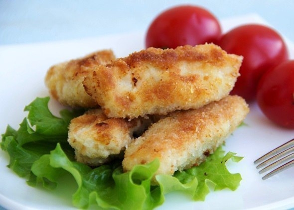 Куриные наггетсы. Куриные наггетсы.