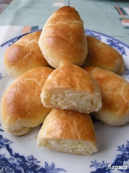 Пирожки с капустой Пирожки с капустой