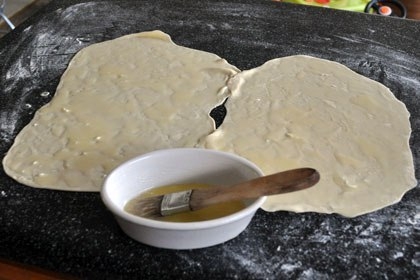 Слоеная Самса с Курицей Слоеная Самса с Курицей