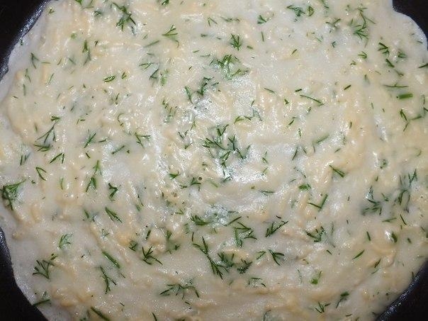 Сырные блины с зеленью Сырные блины с зеленью