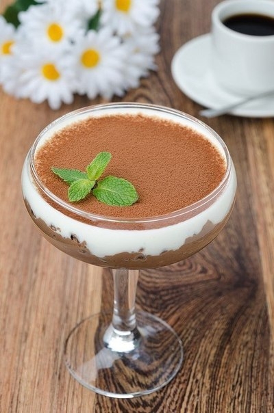 Творожно-кокосово-шоколадный десерт