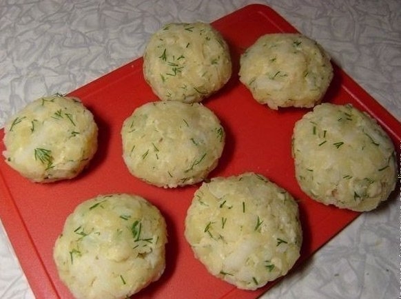 Зразы картофельные с курицей Зразы картофельные с курицей
