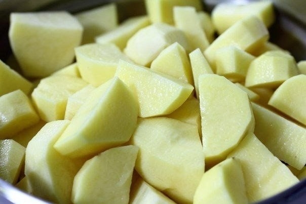 Польские картофельные клецки Польские картофельные клецки