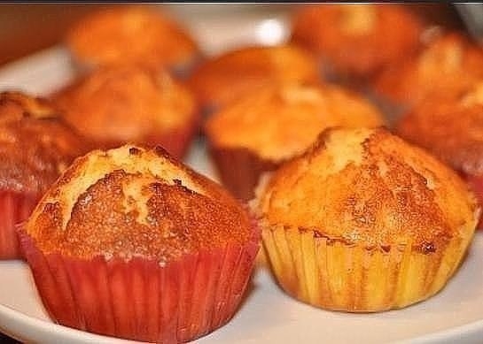 Творожные кексики к чаю. Творожные кексики к чаю.