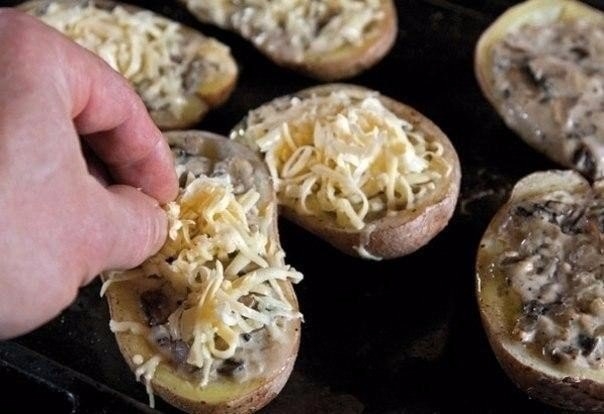 Жульен в картофеле Жульен в картофеле