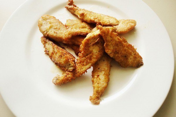 Салат с курицей и сухариками 5 Салат с курицей и сухариками 5