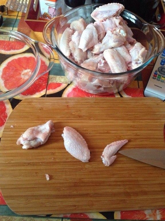 Куриные крылышки BBQ Куриные крылышки BBQ