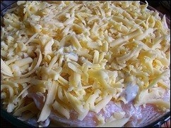 Картофельная запеканка с курицей и сыром (по-французски) Картофельная запеканка с курицей и сыром (по-французски)