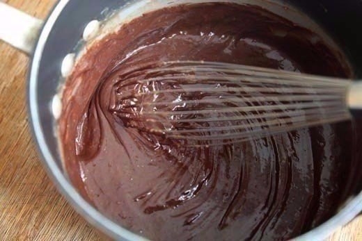Шоколадный торт Пеле.