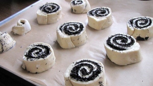 Улитки с маком Улитки с маком