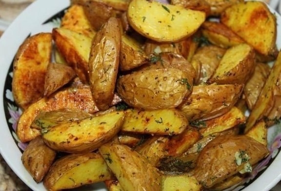 Запечённый картофель Запечённый картофель