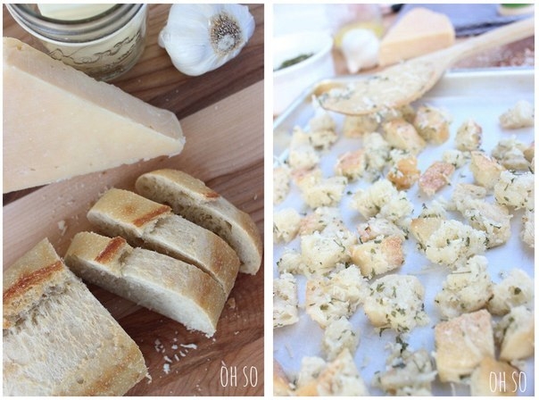 Цезарь с домашними гренками (крутонами) Цезарь с домашними гренками (крутонами)