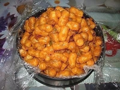 Торт из кукурузных палочек (торт без выпечки). Торт из кукурузных палочек (торт без выпечки).