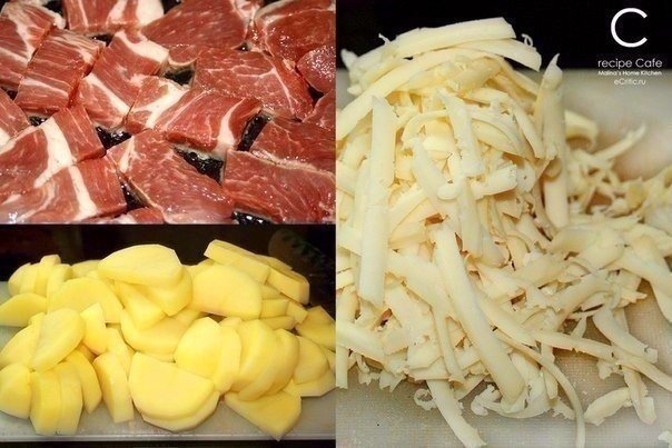 Картофель по-французски на сковороде Картофель по-французски на сковороде