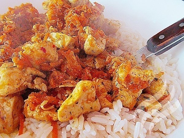 Плов с курицей. Плов с курицей.