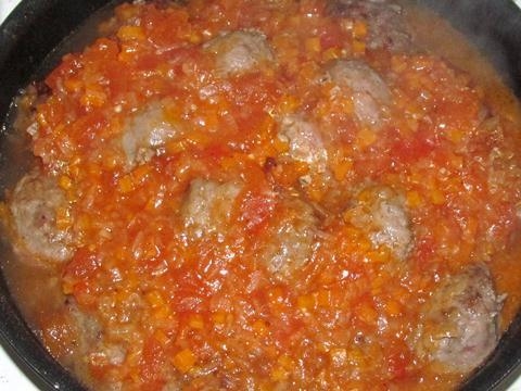 Ёжики из фарша с рисом. Ёжики из фарша с рисом.