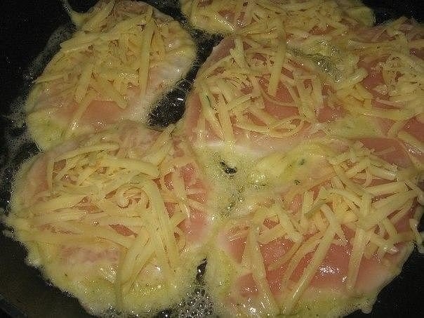 Куриные отбивные в сырном кляре Куриные отбивные в сырном кляре