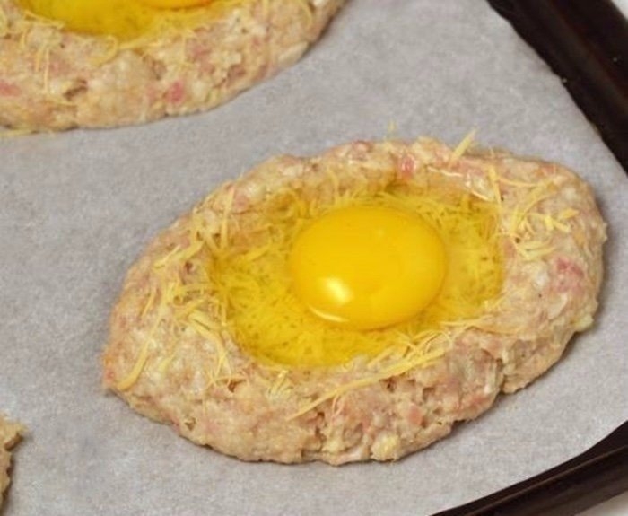 Нежные шницели с яйцом Нежные шницели с яйцом