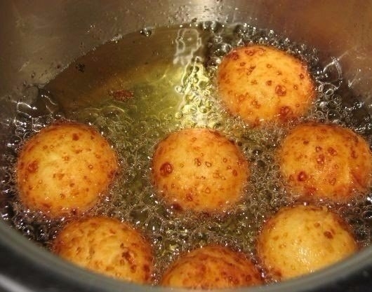 Очень вкусные творожные пончики Очень вкусные творожные пончики