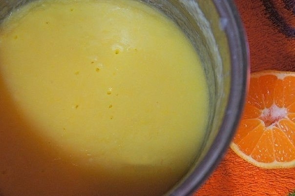 Мандариновый заварной крем Мандариновый заварной крем