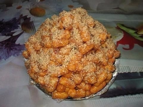 Торт из кукурузных палочек (торт без выпечки). Торт из кукурузных палочек (торт без выпечки).