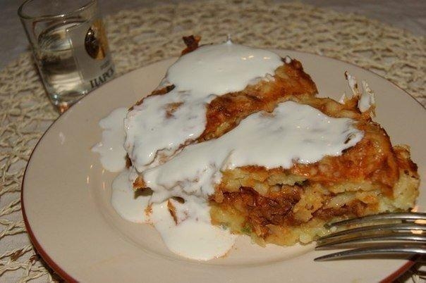 Картофельный пирог-запеканка Картофельный пирог-запеканка