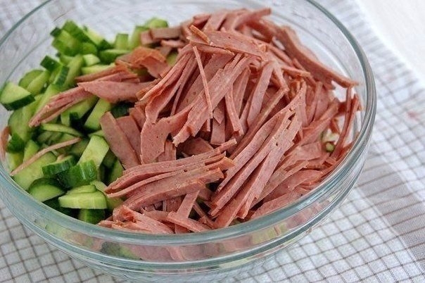 Салат Быстро и вкусно Салат Быстро и вкусно