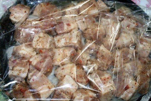 Шашлык в духовке на луковой подушке Шашлык в духовке на луковой подушке