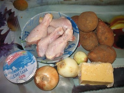 Куриные голени с картошкой в фольге в духовке. Куриные голени с картошкой в фольге в духовке.