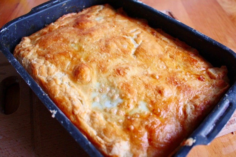 Пирог с сыром и луком Пирог с сыром и луком