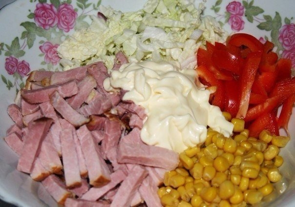 Салат из пекинской капусты Салат из пекинской капусты