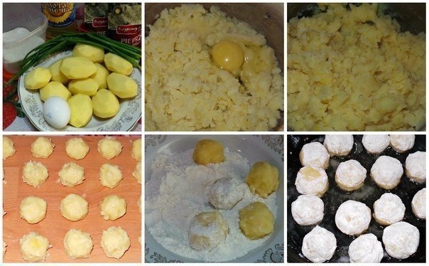 Картофельные шарики Картофельные шарики