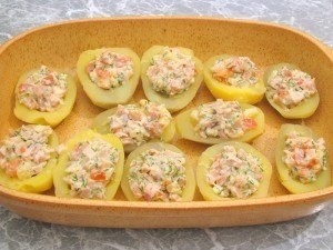 Фаршированный картофель Фаршированный картофель