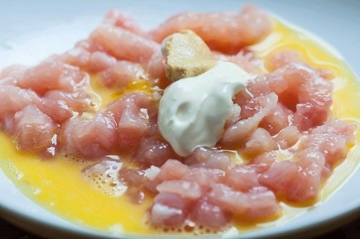 Куриные котлетки-оладьи Куриные котлетки-оладьи
