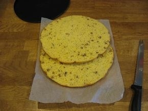Пирог на сгущенном молоке с кремом из творога. Пирог на сгущенном молоке с кремом из творога.