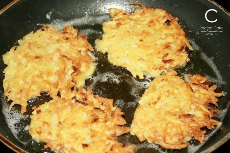 Драники с сыром Драники с сыром