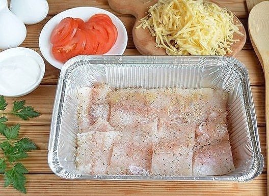 Рыба по-французски на ужин Рыба по-французски на ужин