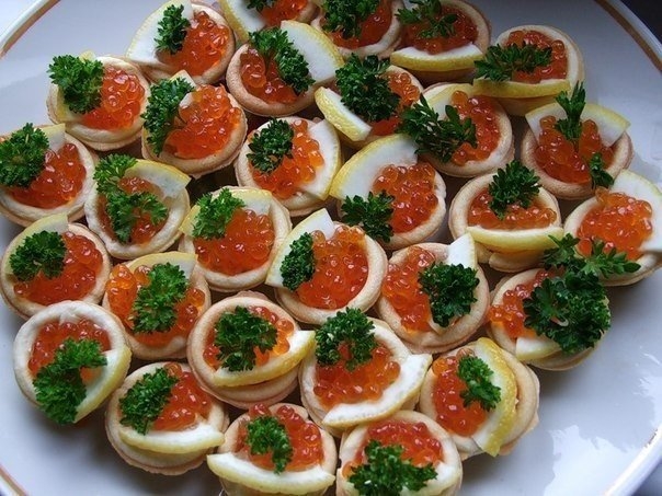 Тарталетки с вкусными начинками Тарталетки с вкусными начинками