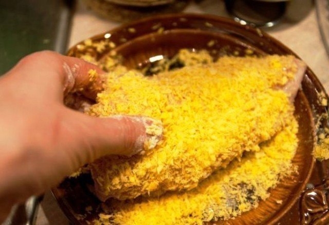 Куриная грудка с сыром. Куриная грудка с сыром.