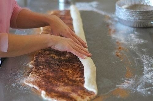 Булочки с корицей Булочки с корицей