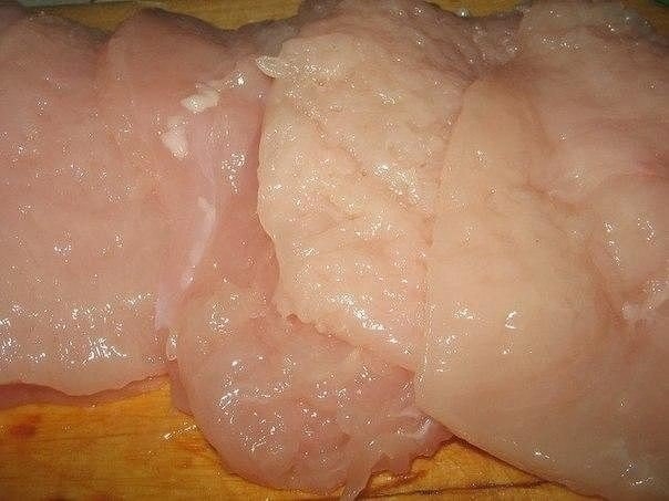 Куриные отбивные в кляре с сыром Куриные отбивные в кляре с сыром