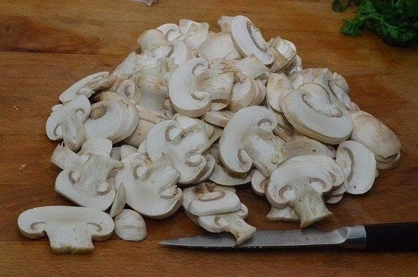 Картошка с грибами в сметане