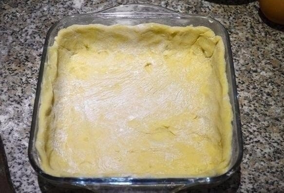 Открытый мясной пирог (из картофельного теста) Открытый мясной пирог (из картофельного теста)