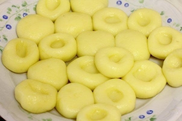 Польские картофельные клецки Польские картофельные клецки